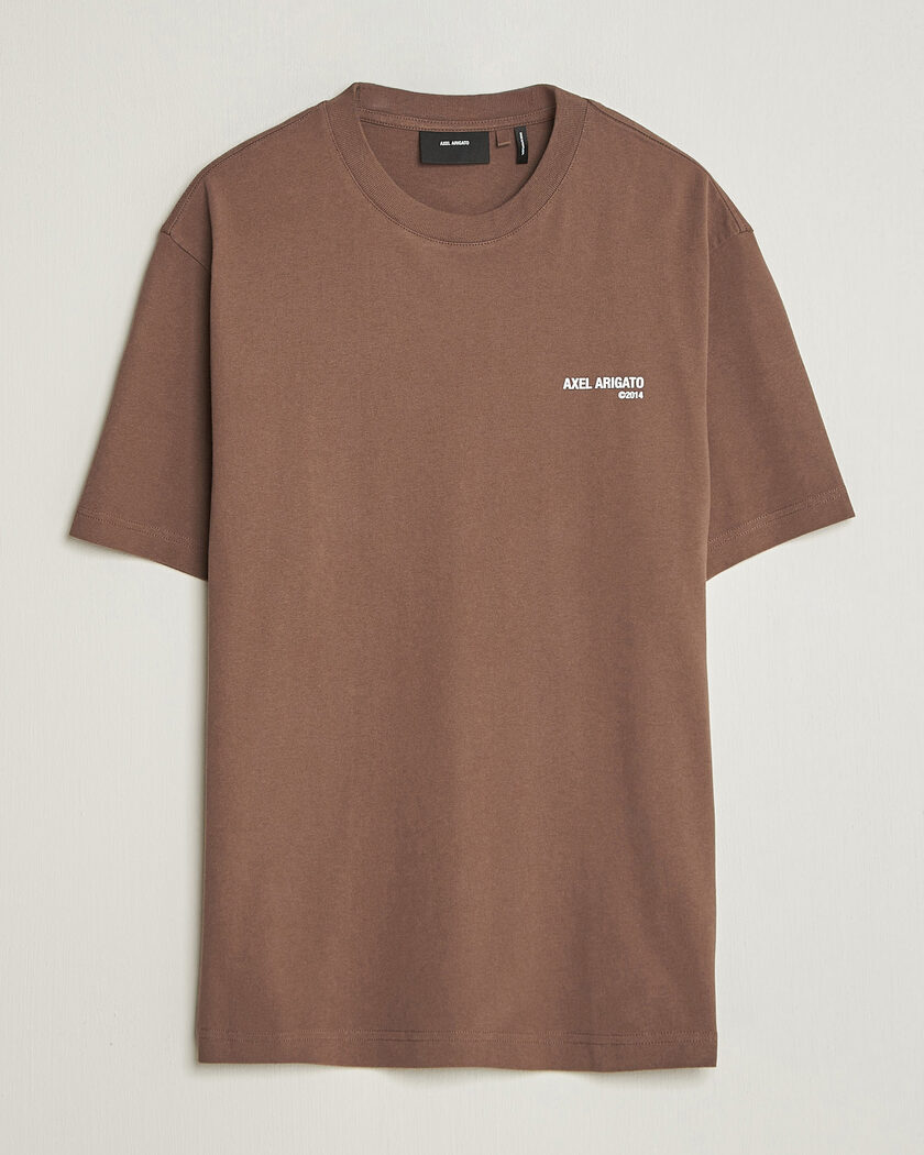 Axel Arigato Legacy T-Shirt Coffee Brown – Ruskea