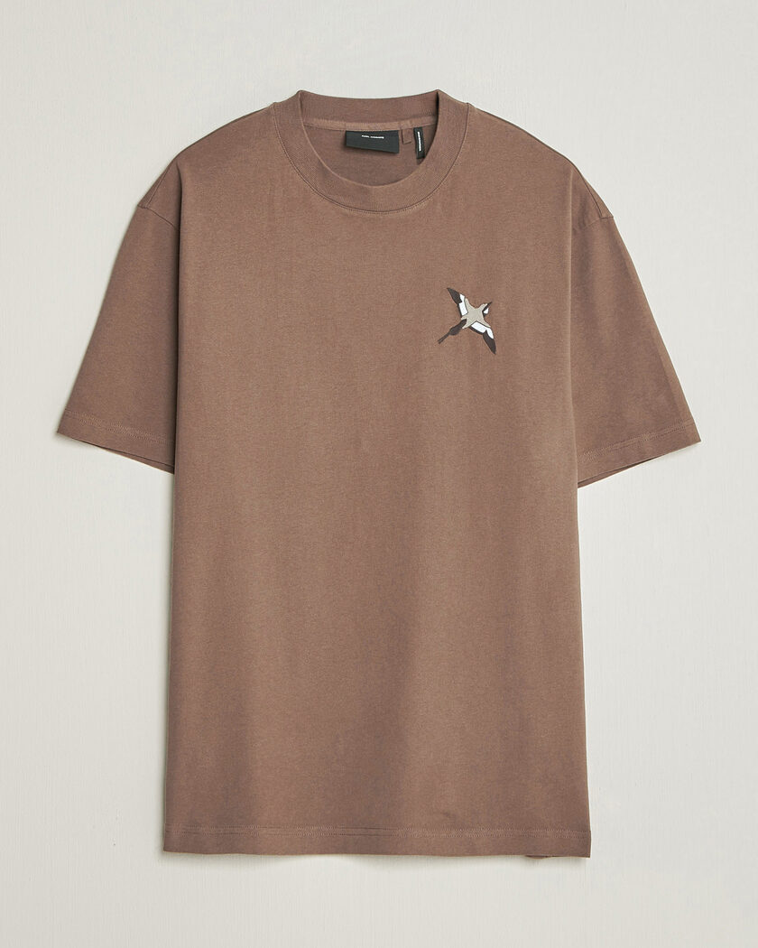 Axel Arigato Micro Bee Birt T-Shirt Coffee Brown – Ruskea