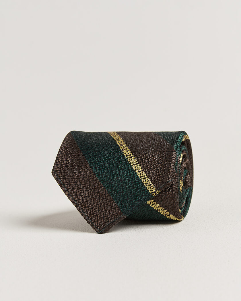 Polo Ralph Lauren Striped Vintage Tie Brown/Green – Monivärinen