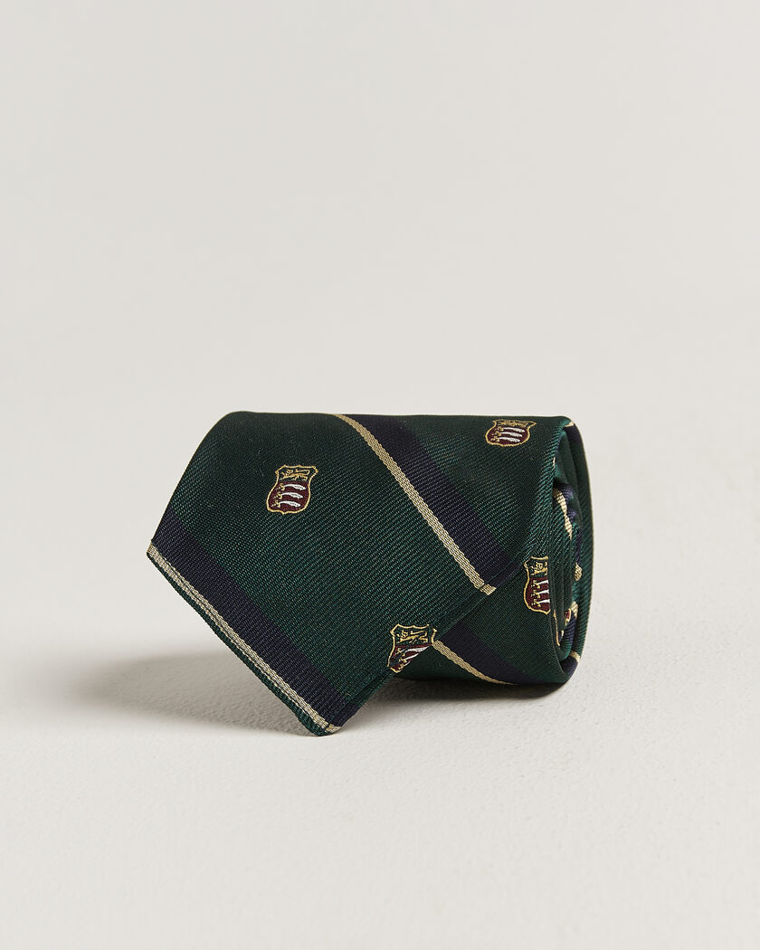 Polo Ralph Lauren Silk Club Sword Tie Dark Green – Vihreä