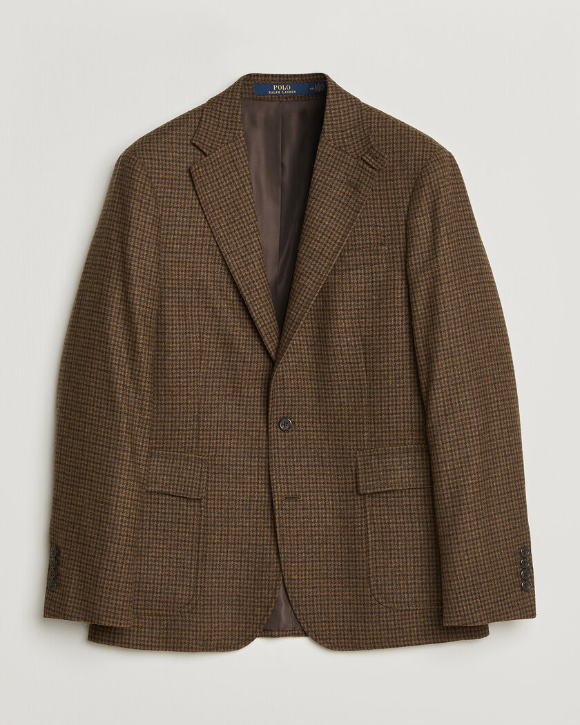 Polo Ralph Lauren Guncheck Woven Sportcoat Brown/Olive – Ruskea