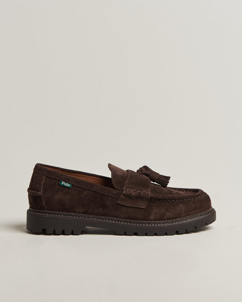 Polo Ralph Lauren Jett Penny Loafers Dark Chocolate – Ruskea