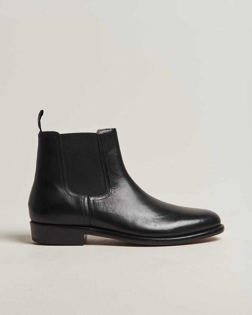 Polo Ralph Lauren Owen Leather Chelsea Boots Black – Musta