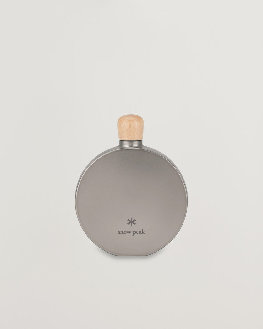 Snow Peak Curved Flask Titanium – Hopea