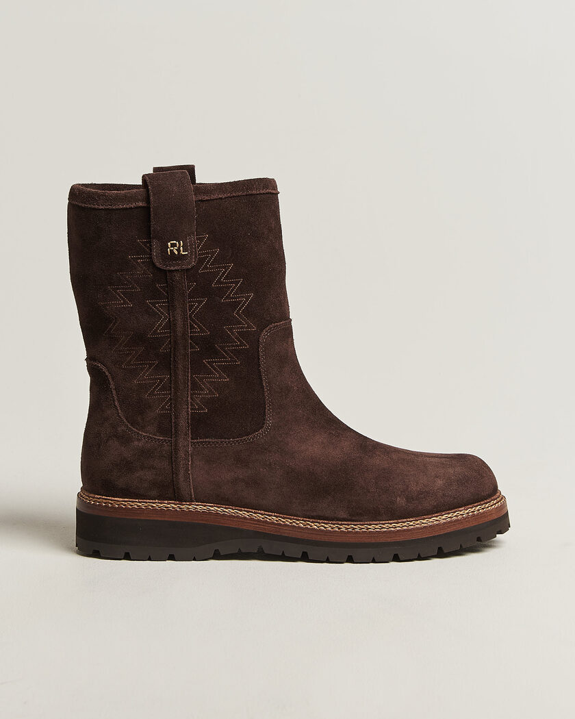 Polo Ralph Lauren Alpine Pullover Boot Dark Chocolate – Ruskea