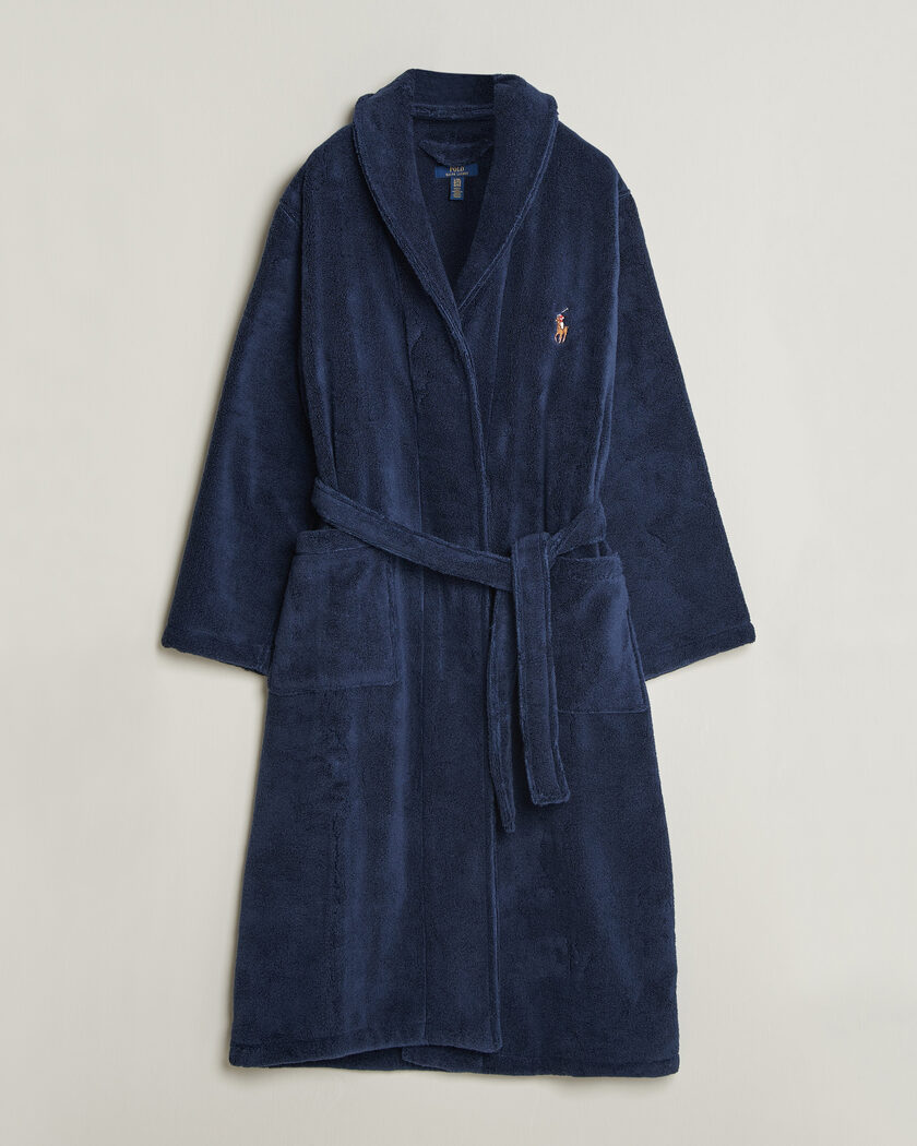 Polo Ralph Lauren Cotton Terry Robe Newport Navy – Sininen