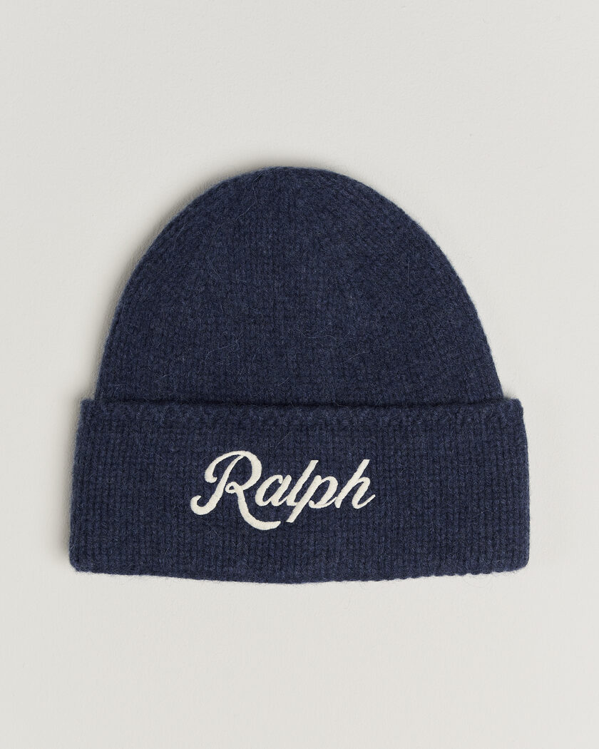 Polo Ralph Lauren Wool Blend Beanie Newport Navy – Sininen