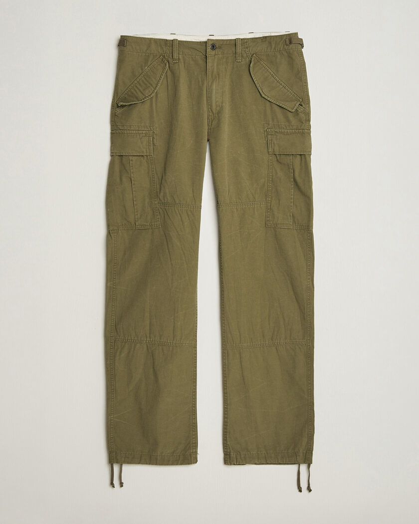 Polo Ralph Lauren Rustic Canvas Cargo Pants Outdoors Olive – Vihreä