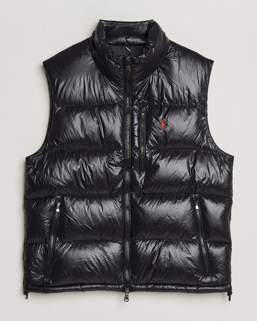 Polo Ralph Lauren Gorham Down Vest Polo Black Glossy – Musta