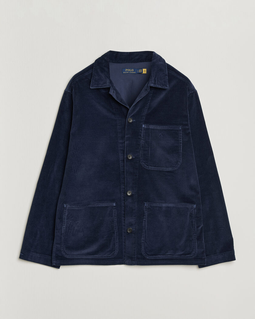 Polo Ralph Lauren Corduroy Overshirt Newport Navy – Sininen