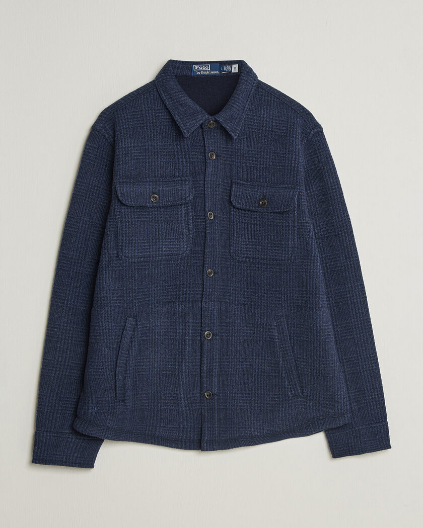 Polo Ralph Lauren Hudson Brushed Shirt Navy – Sininen