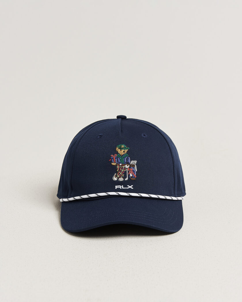  RLX Ralph Lauren Golf Bear Cap Refined Navy – Sininen