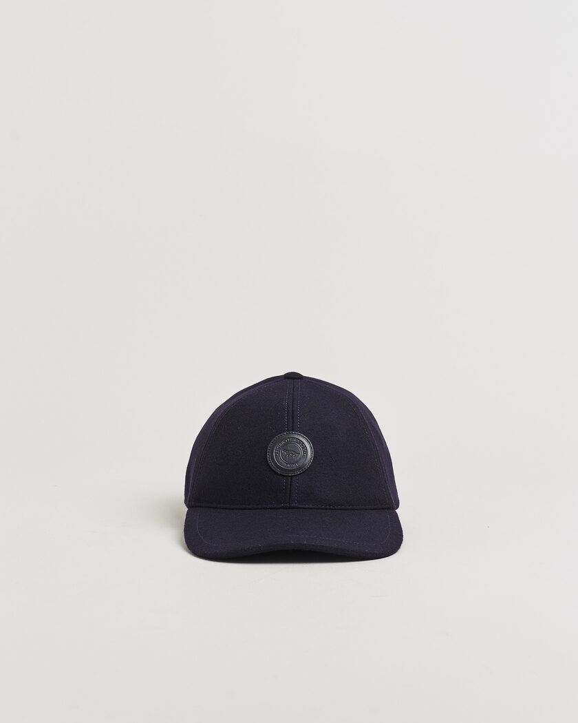 Tiger of Sweden Hent Wool/Cashmere Cap Light Ink – Sininen