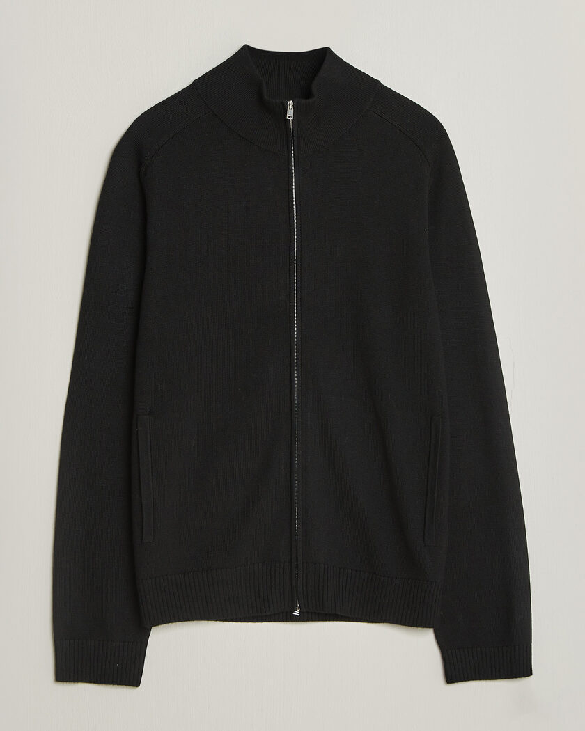 Tiger of Sweden Cassian Wool Full Zip Black – Musta