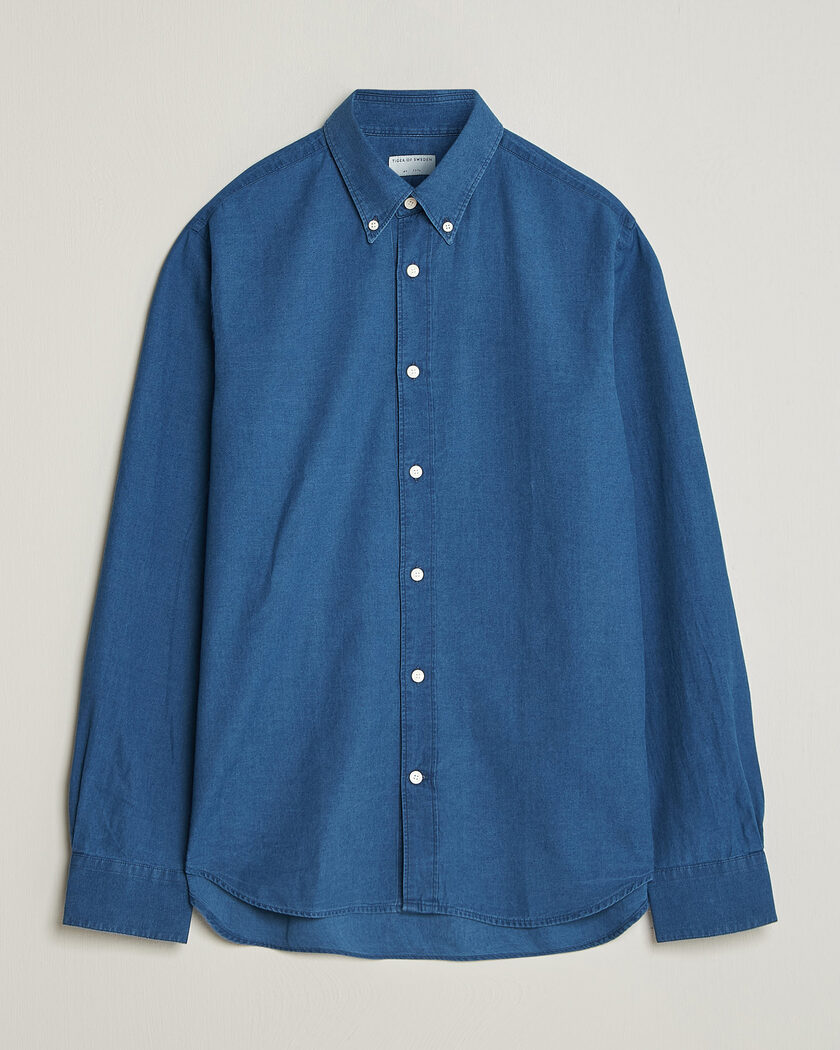 Tiger of Sweden Bjorn Denim Shirt Blue – Sininen