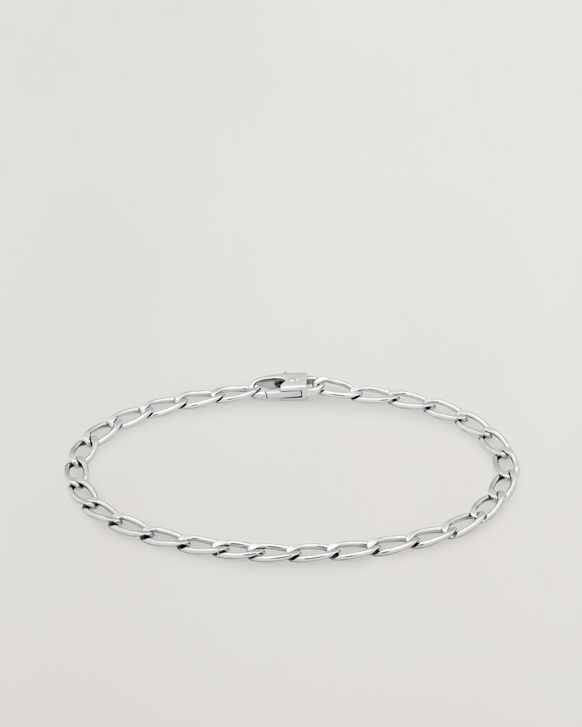 Tom Wood Arlo Medium Bracelet Silver – Hopea
