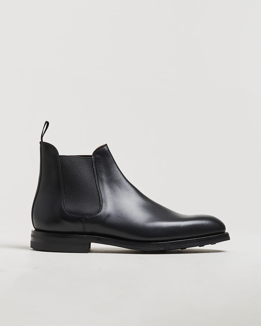 Crockett & Jones Chelsea 5 Black Calf – Musta