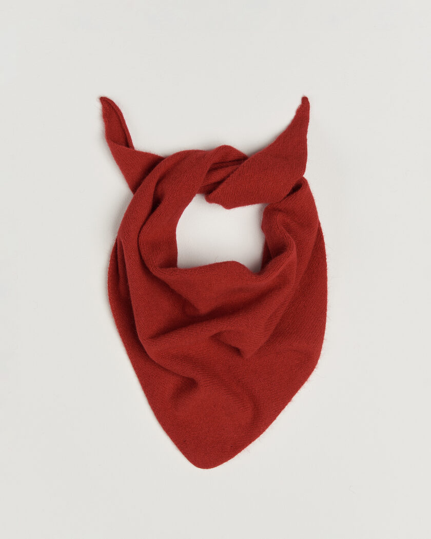 Le Bonnet Lambswool/Caregora Bandana Framboise – Punainen