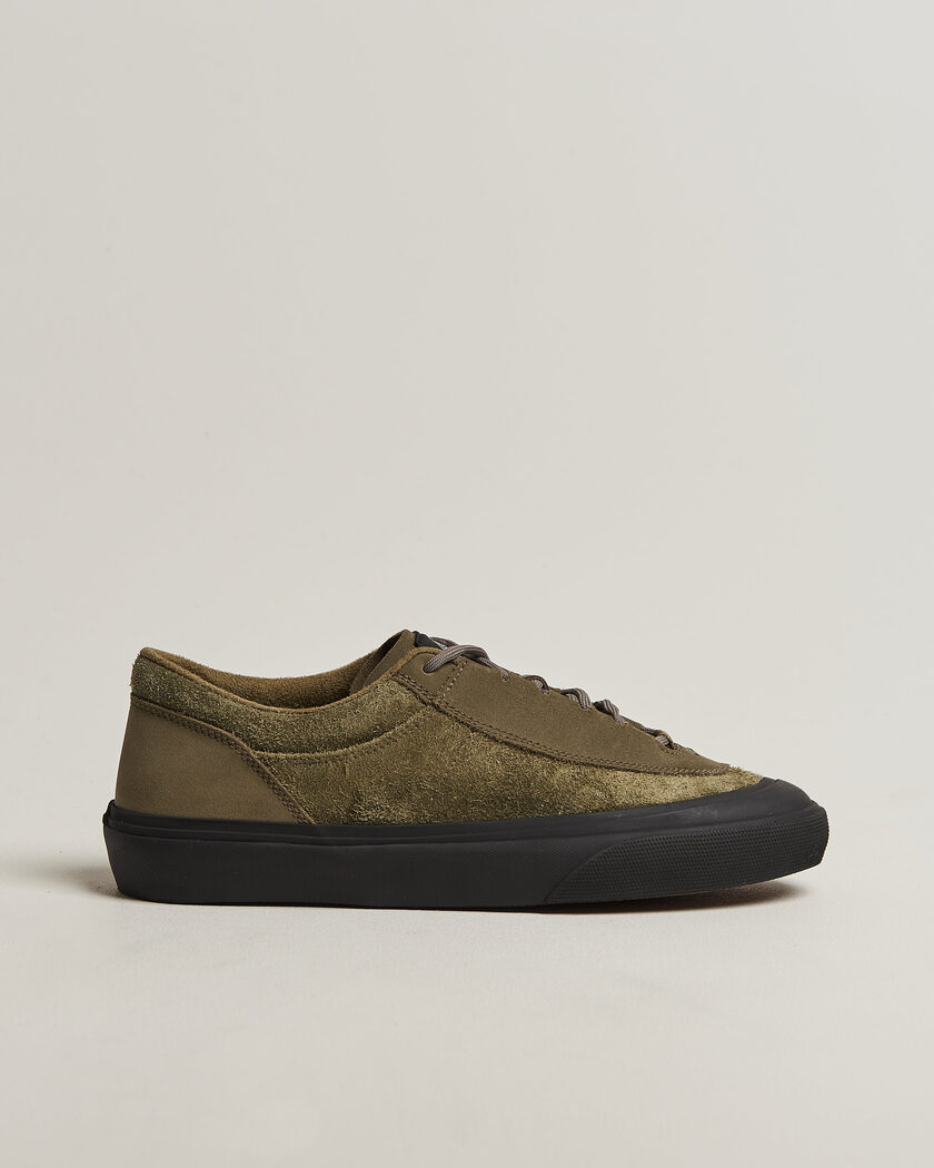 Stone Island Low Top Suede Sneaker Military Green – Vihreä