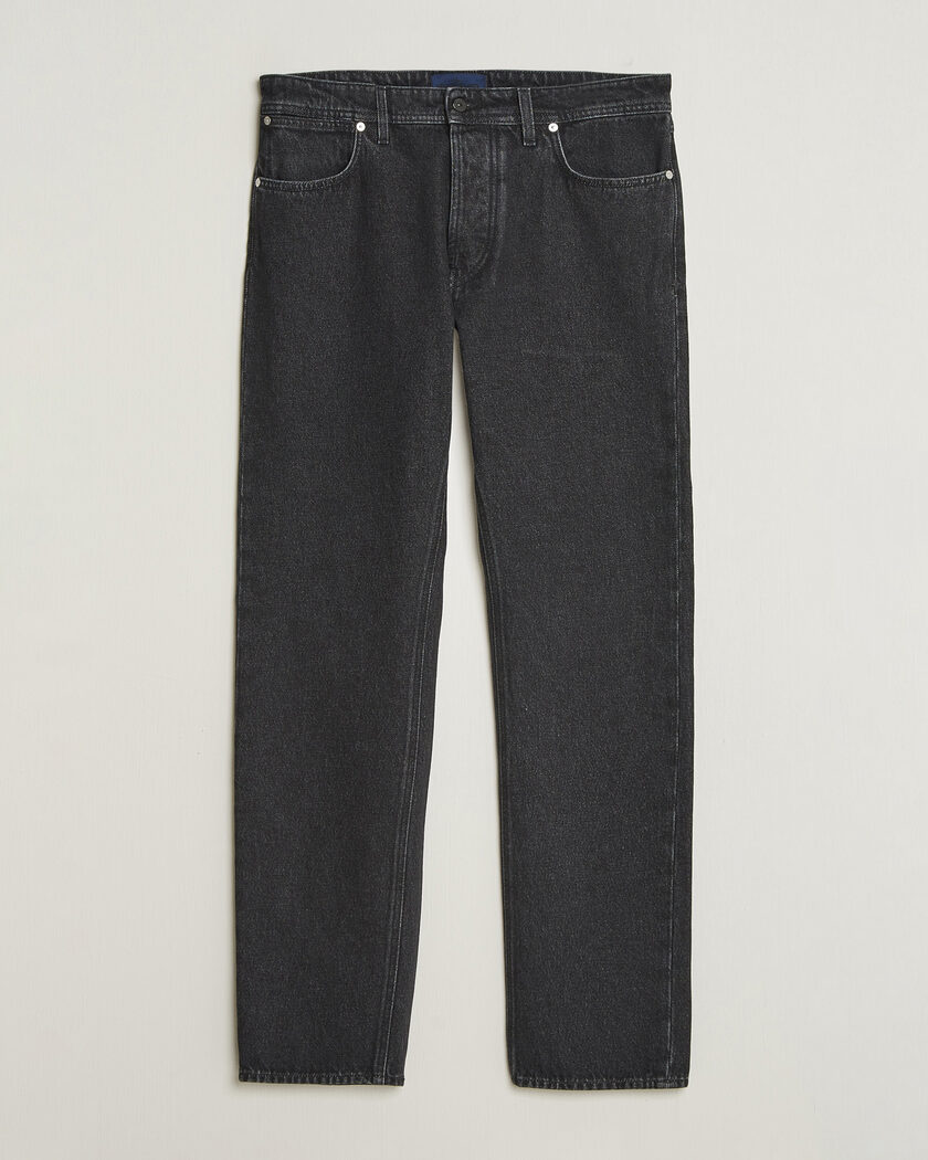 Stone Island Regular Straight Fit Jeans Black Medium Wash – Musta