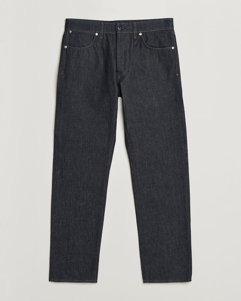 Stone Island Regular Straight Fit Indigo Jeans Blue Raw – Sininen