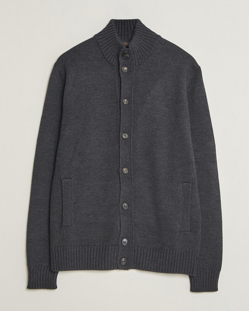 Zanone Virgin Merino Wool Chioto Grey Melange – Harmaa