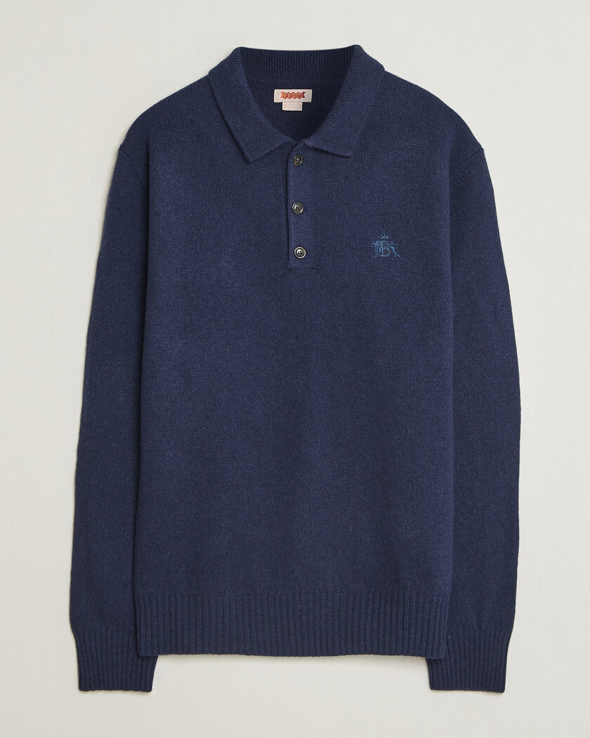 Baracuta Shetland Polo Navy – Sininen