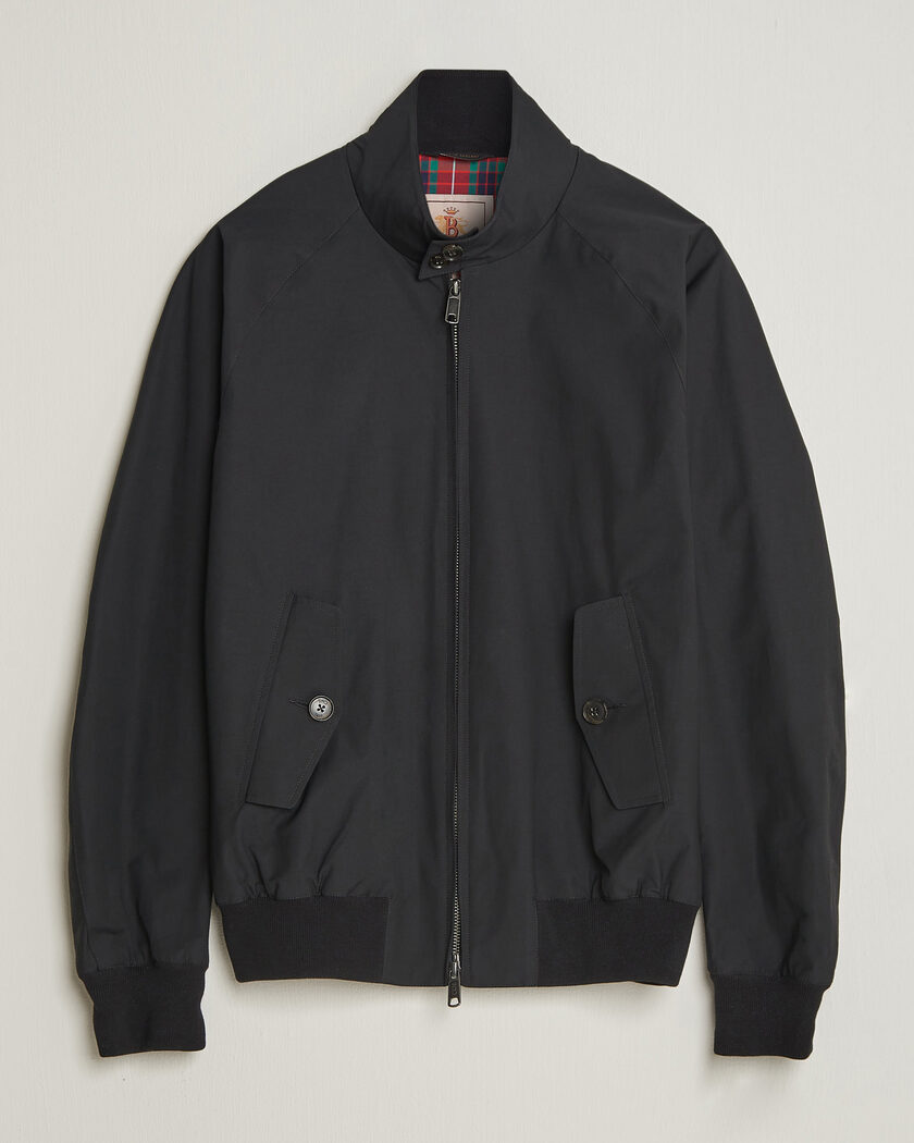 Baracuta G9 Original Harrington Jacket Black – Musta