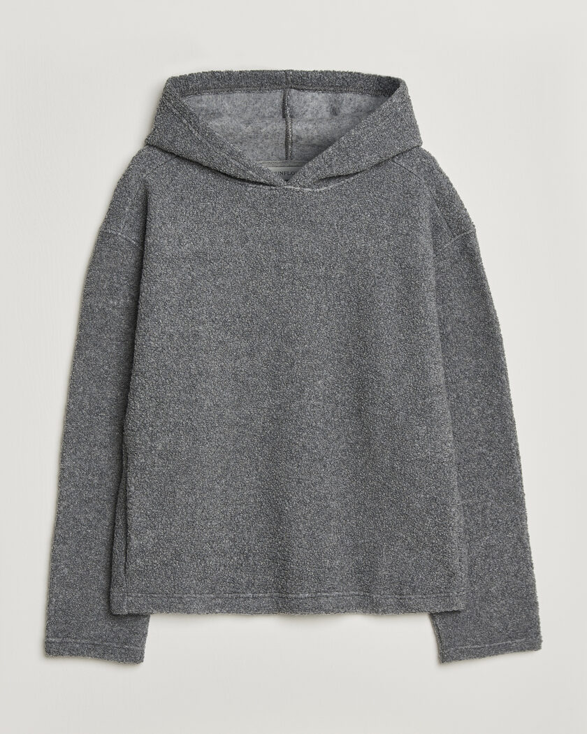 Sunflower Wool Hoodie Grey Melange – Harmaa