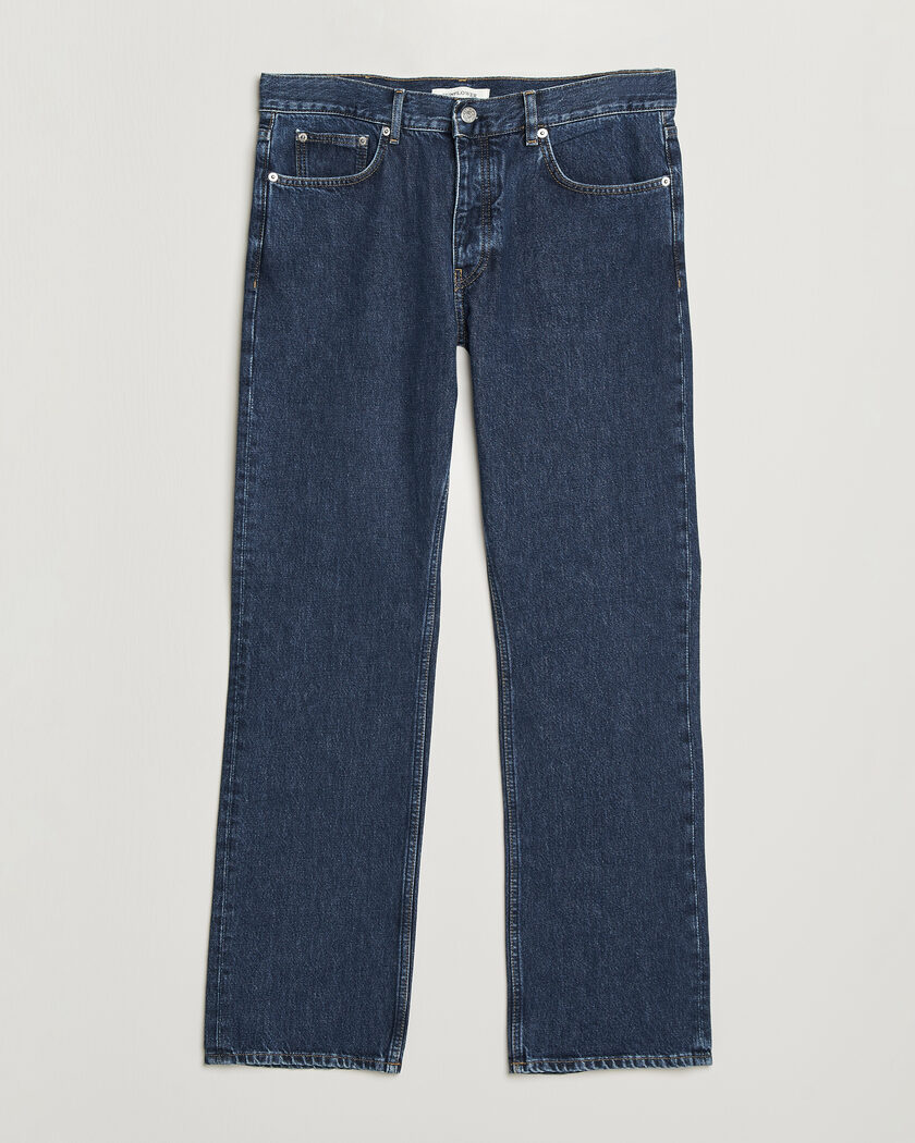 Sunflower Low Straight Jeans Blue Wash – Sininen