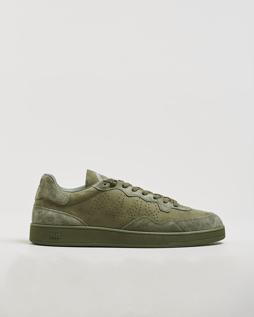  P448 Vert Leather Sneaker Army Green – Vihreä