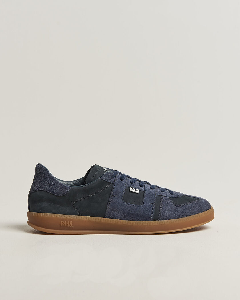 P448 Monza Suede Sneaker Total Blue – Sininen