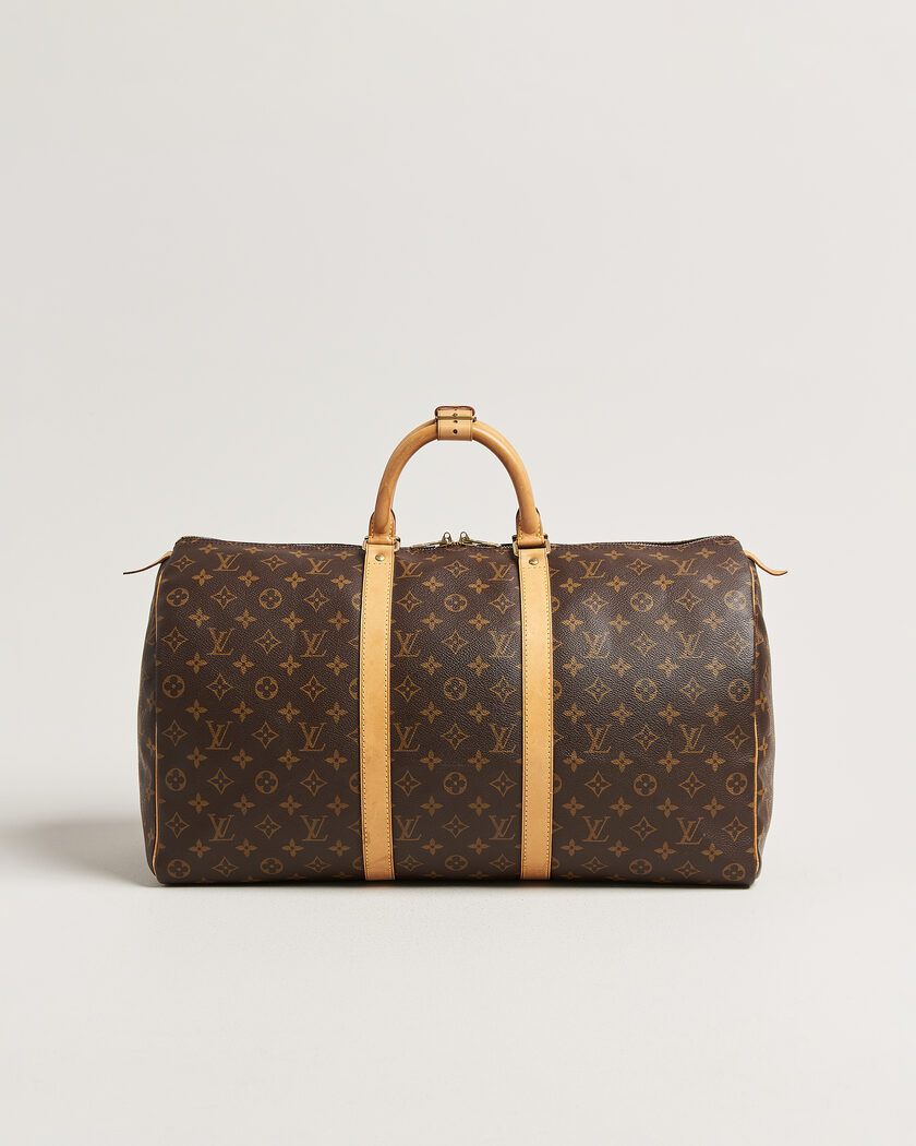 Louis Vuitton Pre-Owned Keepall 50 Monogram – Ruskea