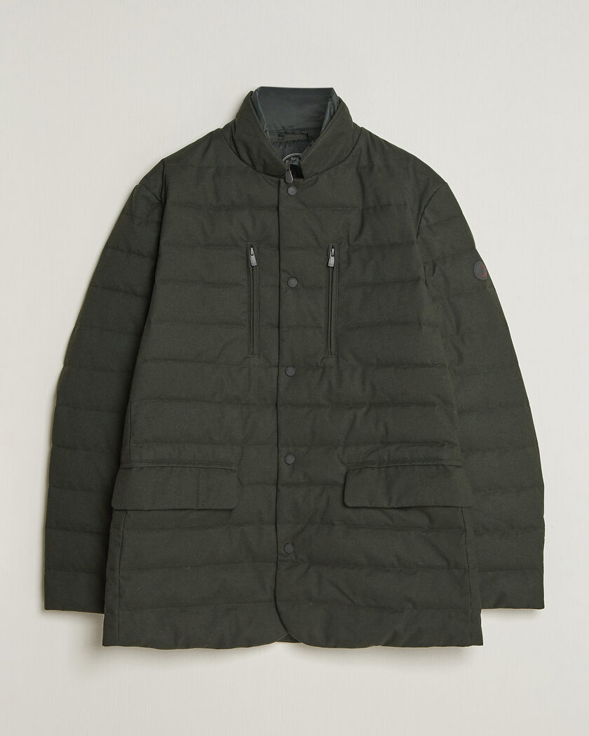 Save The Duck Felipe Padded Flannel Jacket Green Black – Vihreä