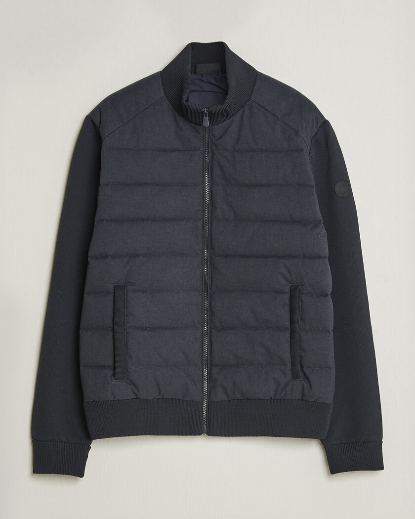 Save The Duck Lasse Padded Hybrid Jacket Navy Blue Melange – Sininen
