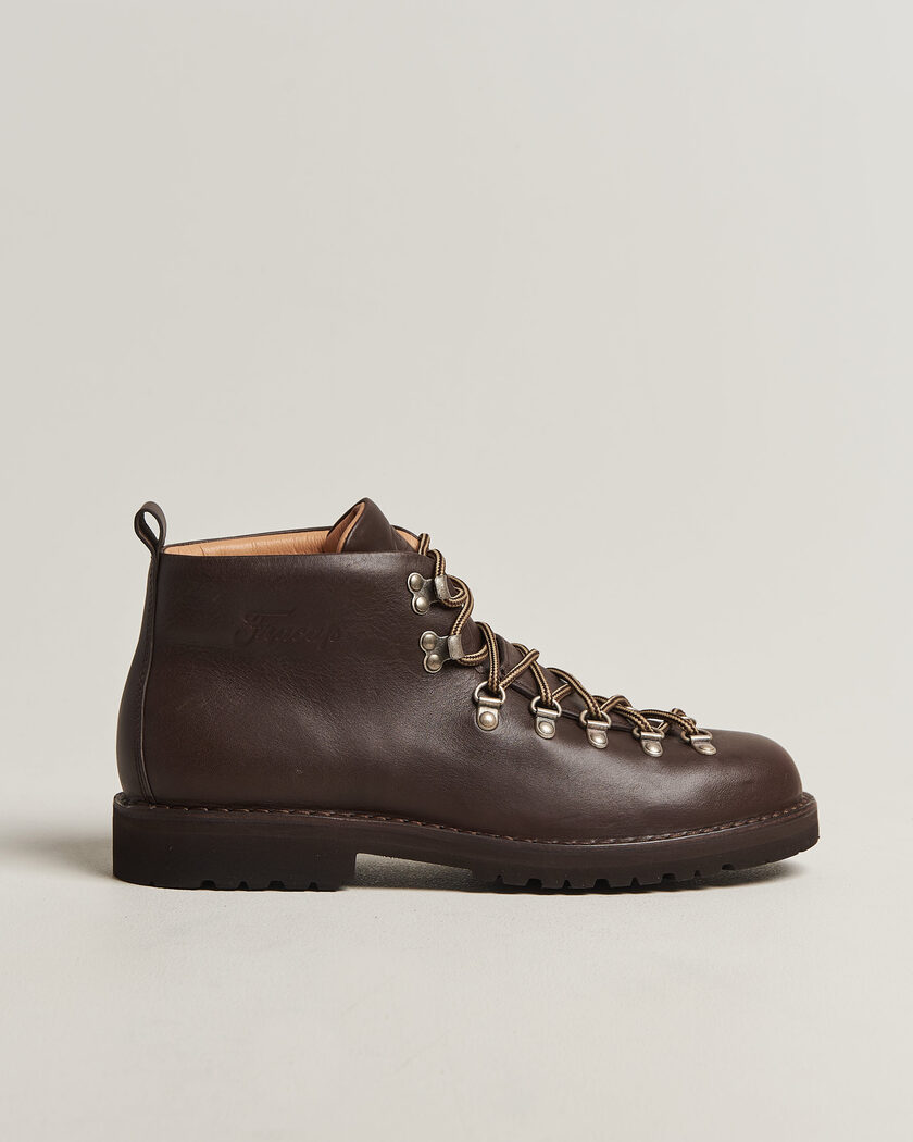 Fracap M120 Grain Leather Boot Dark Brown – Ruskea