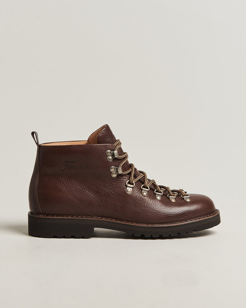 Fracap M120 Grain Leather Boot Corteccia – Ruskea