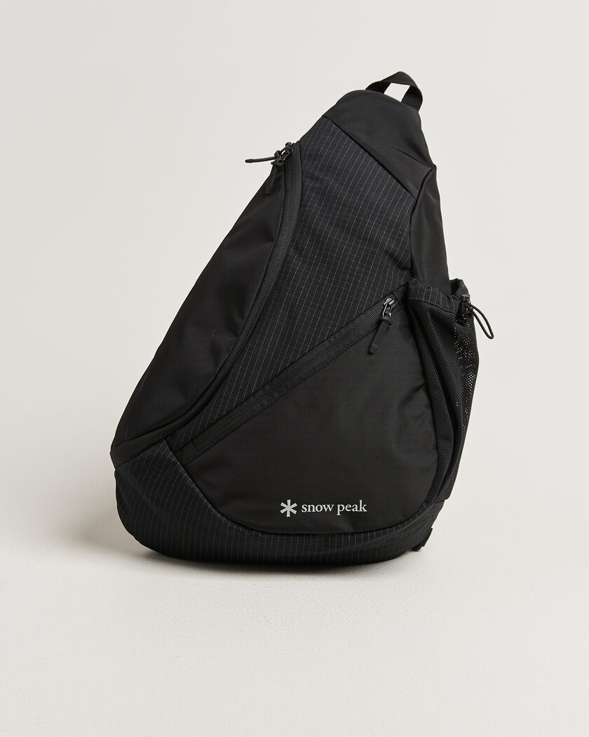 Snow Peak Grid Sling Bag Black – Musta