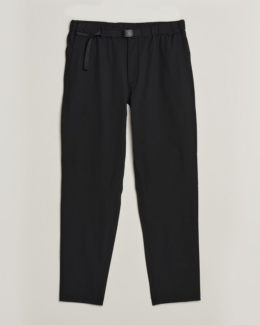 Snow Peak Water-Repellent Stretch Tapered Pants Black – Musta