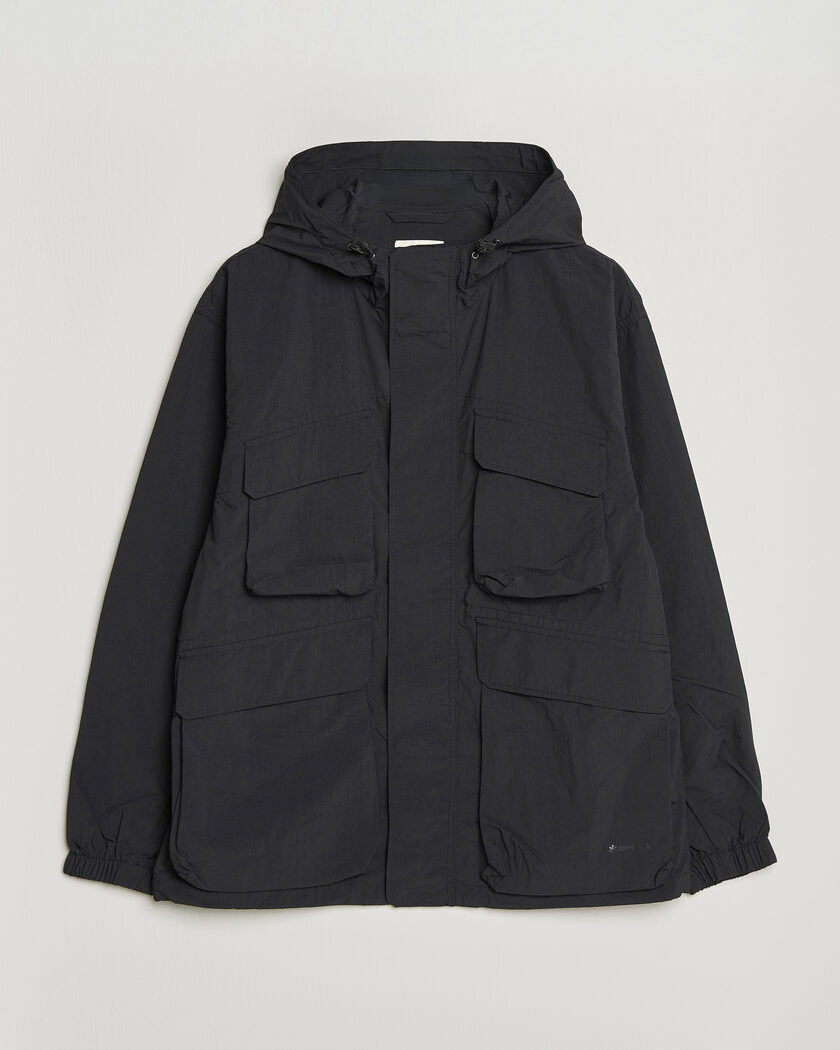Snow Peak Nylon Double Rip Jacket Black – Musta