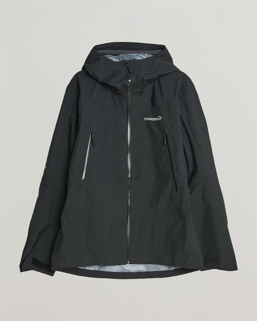 Norrøna Falketind GORE-TEX Jacket Caviar Black – Musta