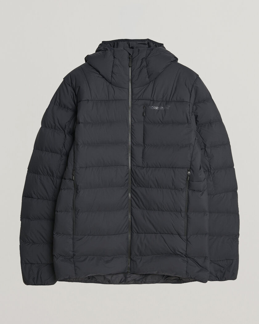 Norrøna Femund Down 700 Zip Hood Caviar Black – Musta