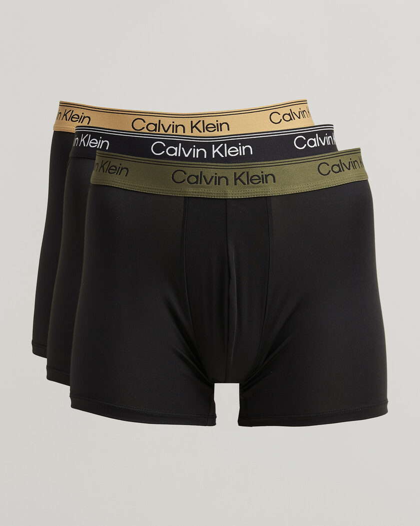 Calvin Klein 3-Pack Micro Stretch Boxer Brief Black – Musta