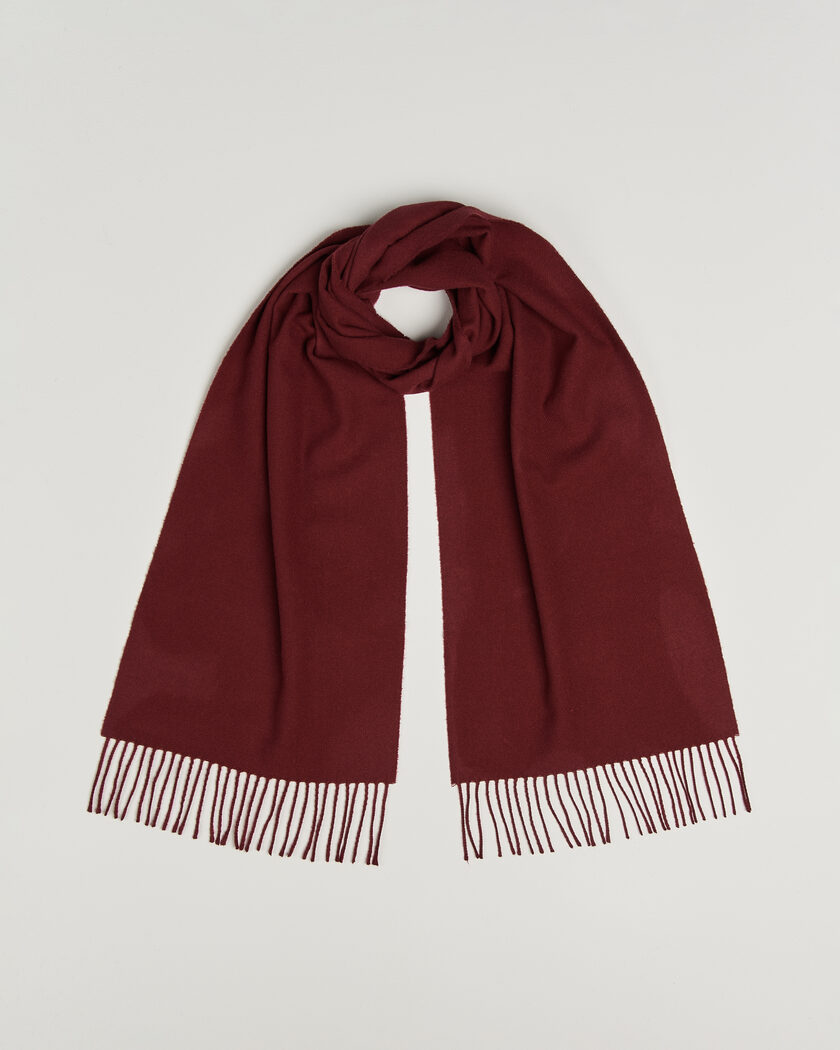 Gant Wool Scarf Deep Grape Wine – Punainen