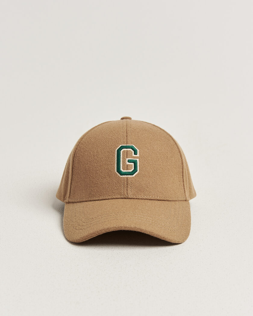 Gant G Badge Wool Melton Cap Autumn Yellow – Ruskea