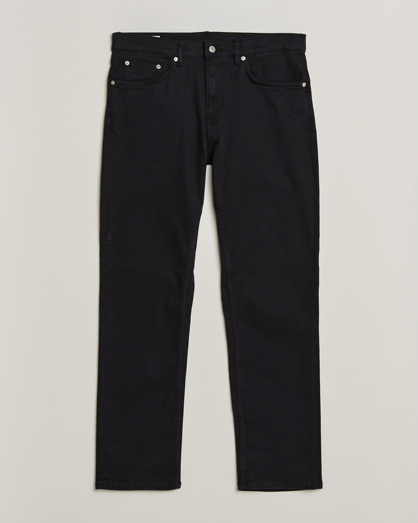 Gant Regular Fit Moleskin 5-Pocket Pants Black – Musta
