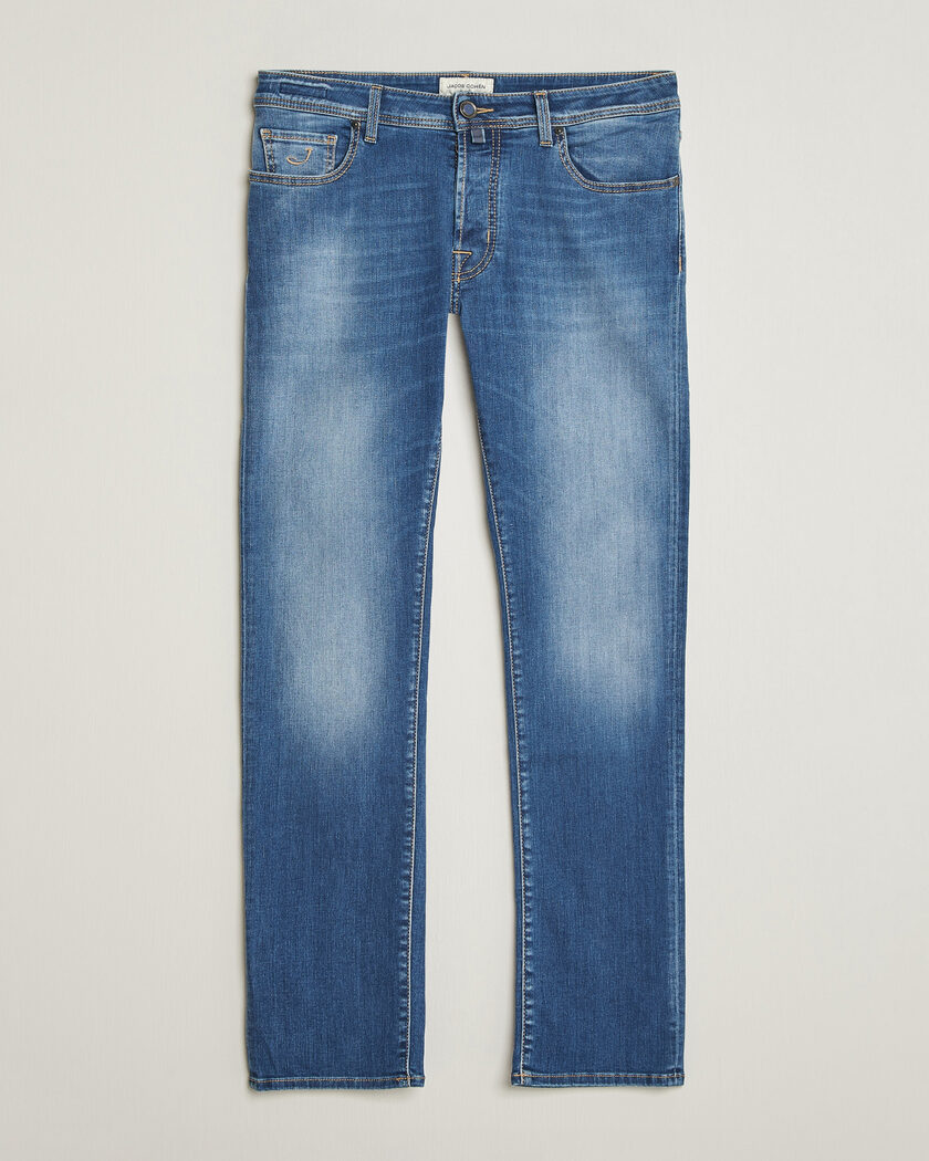 Jacob Cohën Bard Slim Fit Stretch Jeans Light Blue – Sininen