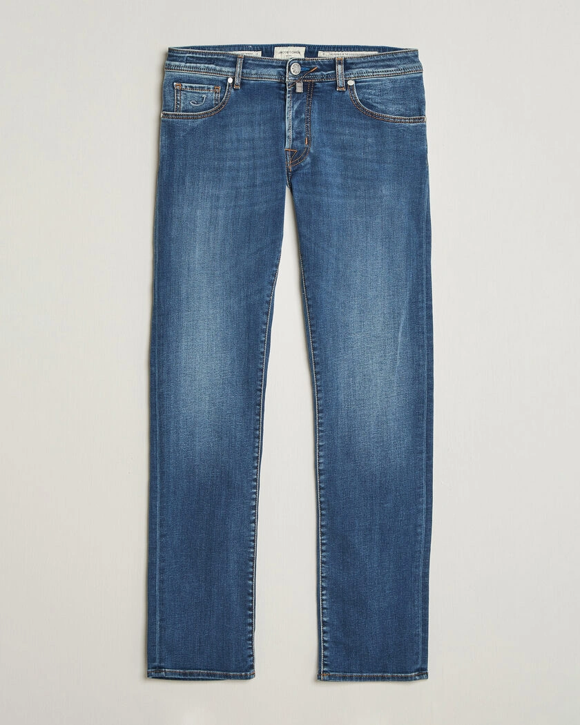 Jacob Cohën Nick F1 Slim Fit Stretch Jeans Light Blue – Sininen