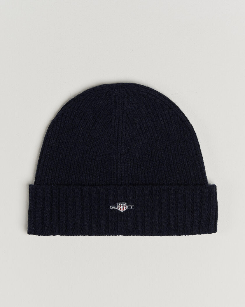 Gant Wool Beanie Marine – Sininen