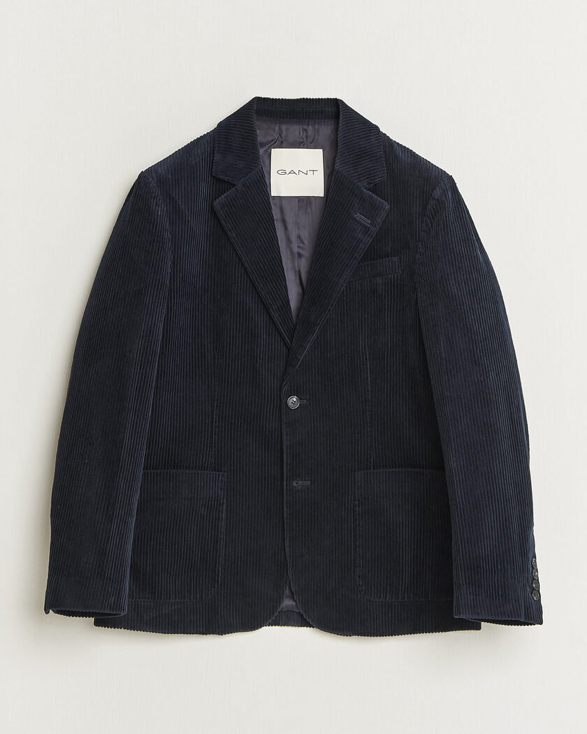 Gant Corduroy Blazer Evening Blue – Sininen
